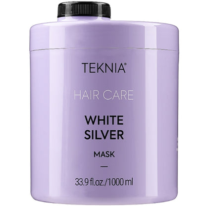 Тонирующая маска для нейтрализации желтизны - Lakme Teknia White Silver Mask