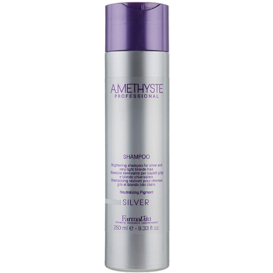 Farmavita Amethyste Silver Shampoo - Шампунь для освітленого та сивого волосся