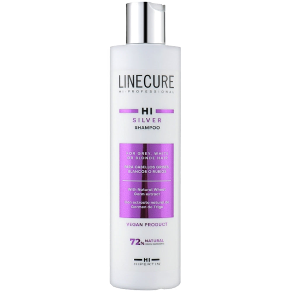 Шампунь для седых и светлых волос - Hipertin Linecure Vegan Silver Shampoo