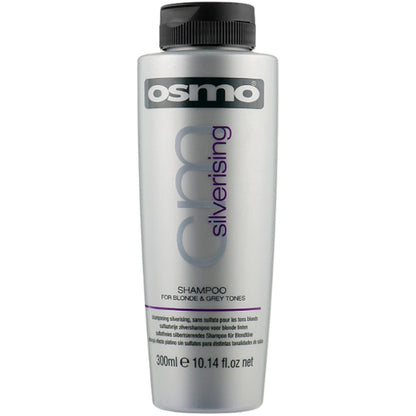 Osmo Silvering Shampoo - Безсульфатный шампунь для осветленных волос против желтизны