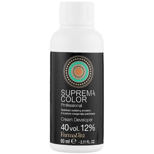 FarmaVita Suprema Color Cream Developer 40 Vol – Окисляющая эмульсия 12%