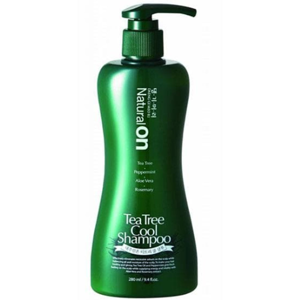 Daeng Gi Meo Ri Naturalon Tea Tree Cool Shampoo - Охлаждающий шампунь на основе чайного дерева