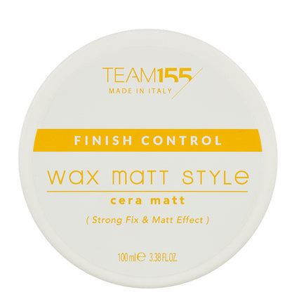 Матовий крем-віск для укладки - Team 155 Finish Control Wax Matt Style