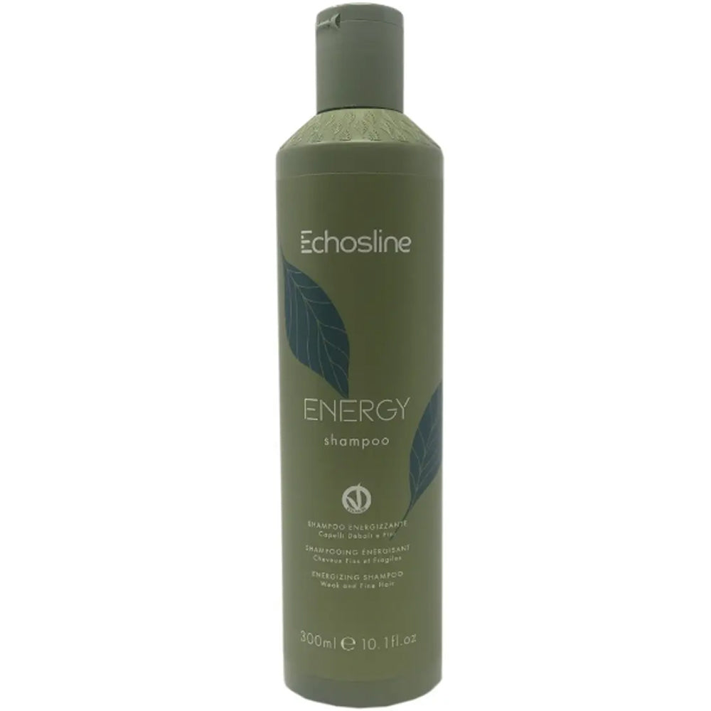 Энергетический шампунь для тонких и слабых волос - Echosline Vegan Therapy Energy Shampoo