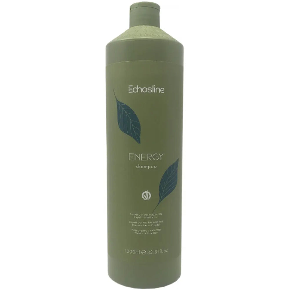 Энергетический шампунь для тонких и слабых волос - Echosline Vegan Therapy Energy Shampoo