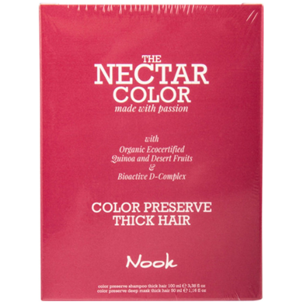 Nook The Nectar Color Preserve Thick Hair Shampoo — Шампунь Стойкость цвета для жестких волос