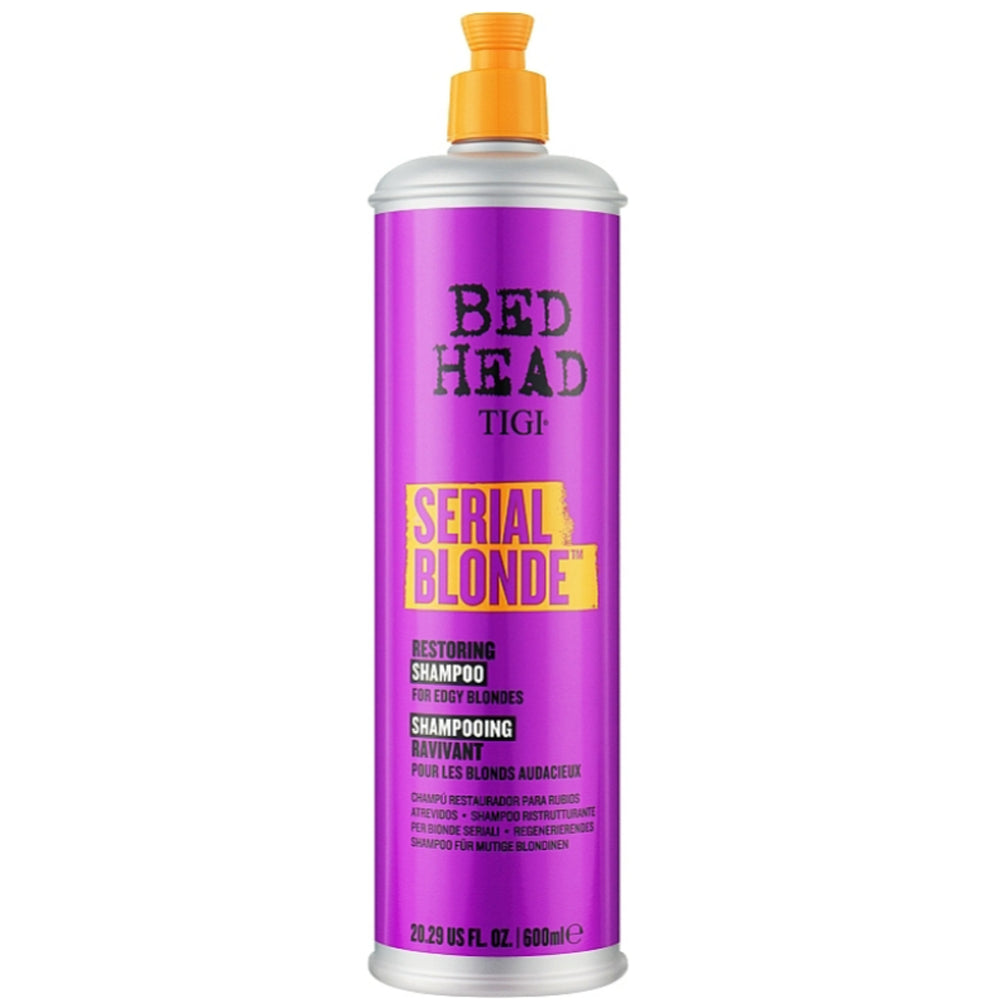 Шампунь відновлюючий для блондованого волосся - Tigi Bed Head Serial Blonde Restoring Shampoo