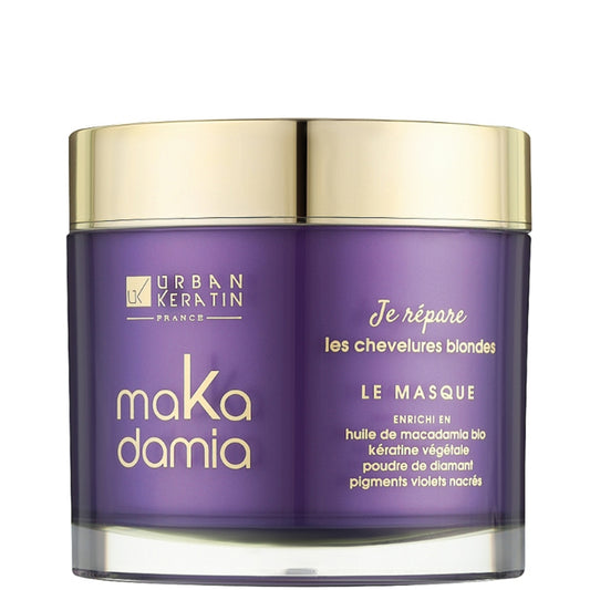 Маска для світлого натурального та фарбованого волосся - Urban Keratin Makadamia Mask