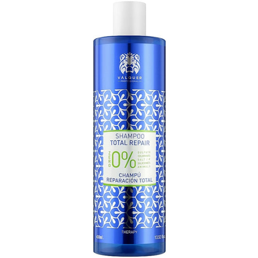 Шампунь для восстановления волос - Valquer Total Repair Zero 0% Shampoo