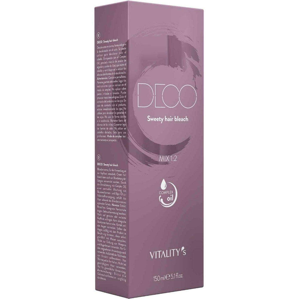 Освітлюючий крем - Vitality's Deco Sweety Hair Bleach