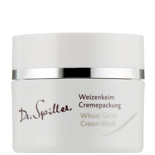 Живильна маска з олією зародків пшениці - Dr. Spiller Wheat Germ Cream Mask