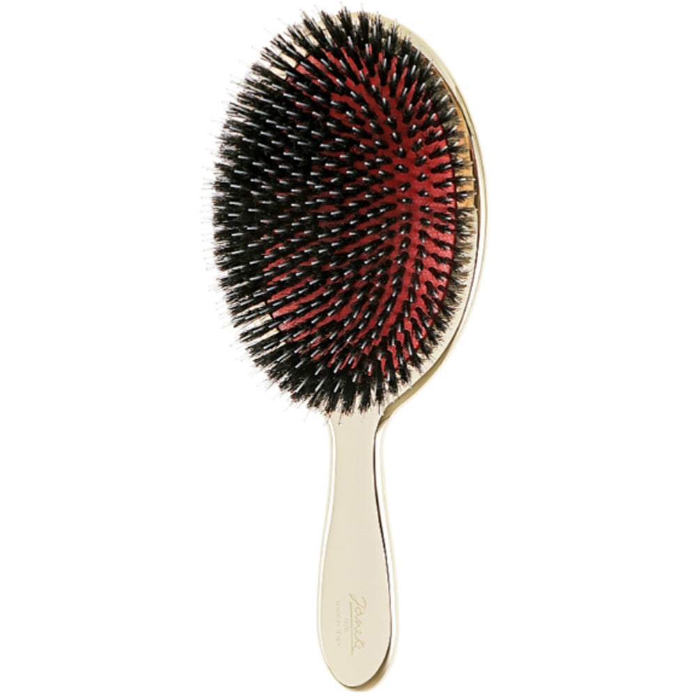 Щетка для волос с натуральной щетиной - Janeke Gold Hairbrush L