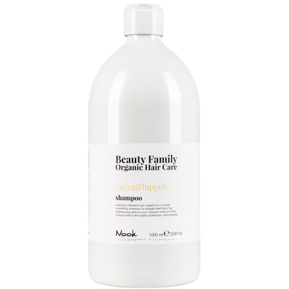 Шампунь для гладкости прямых и непослушных волос - Nook Beauty Family Zucca & Luppolo Shampoo