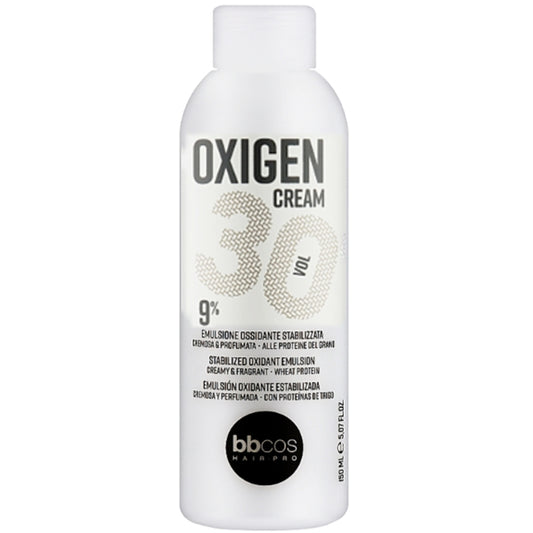 BBcos Keratin Color Oxigen Cream 30 Vol - Окислювач кремоподібний 9%