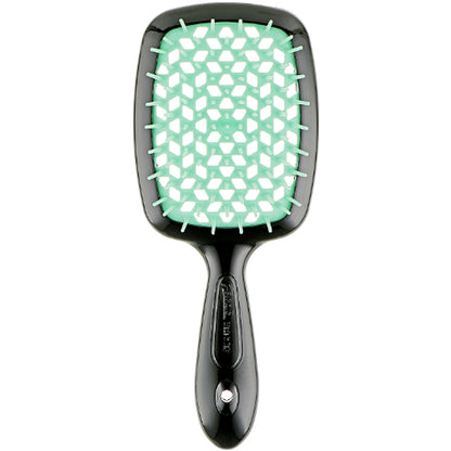 Гребінець для волосся чорна м'ята - Janeke Superbrush The Original Italian Black Mint