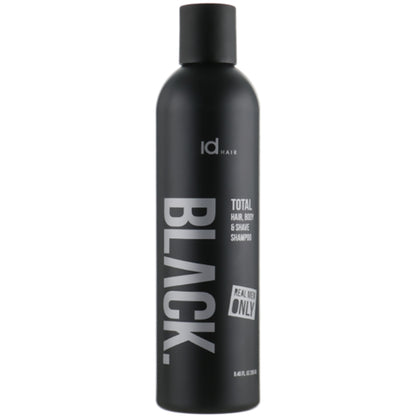 Шампунь для волосся, тіла і гоління 3 в 1 - IdHair Black Shampoo Total 3 in 1