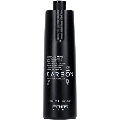 Echosline Karbon 9 Charcoal Shampoo – Шампунь з активованим вугіллям