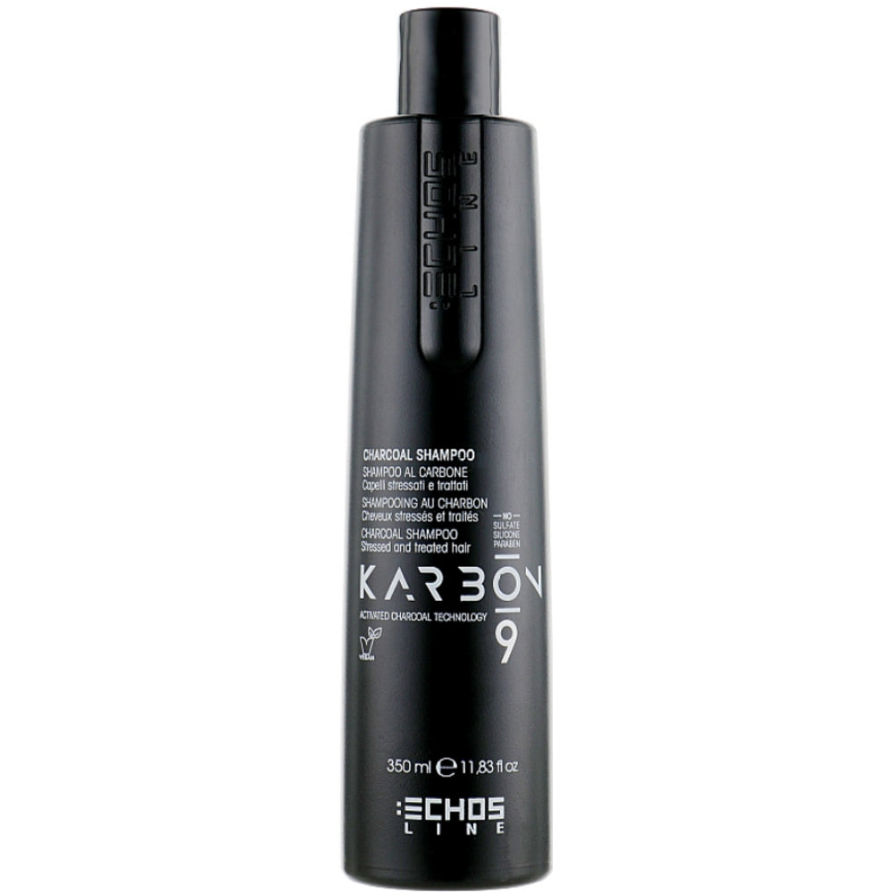 Echosline Karbon 9 Charcoal Shampoo – Шампунь з активованим вугіллям