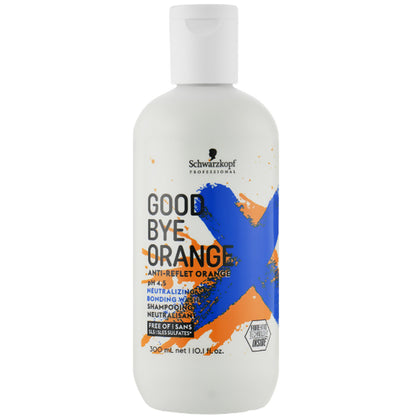 Бессульфатный шампунь с антиоранжевым эффектом – Schwarzkopf Professional Goodbye Orange Shampoo