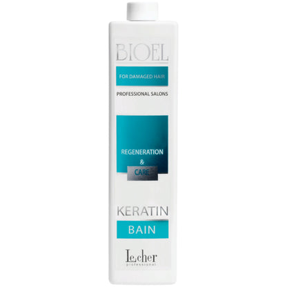 LeCher Professional Кeratin Bioel Shampoo - Шампунь для поврежденных волос