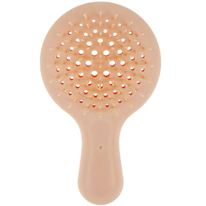 Щетка для волос бежевая - Janeke Superbrush Mini Silicon Line Beige