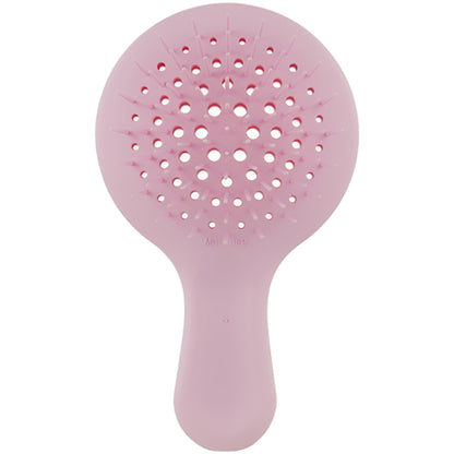 Щетка для волос розовая - Janeke Superbrush Mini Silicon Line Pink