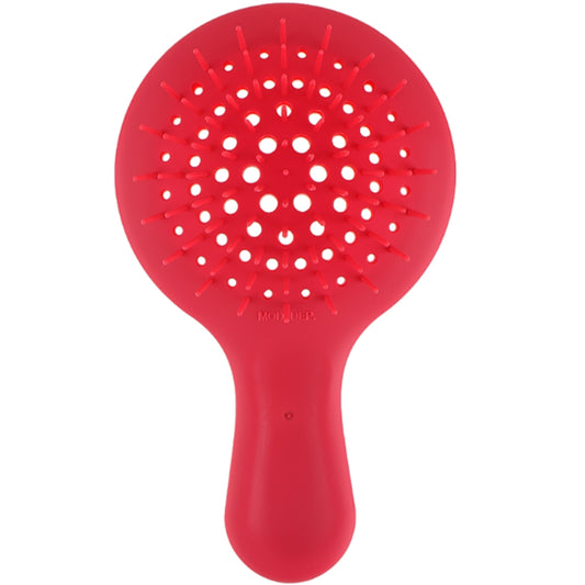 Щітка для волосся червона - Janeke Superbrush Mini Silicon Line Red