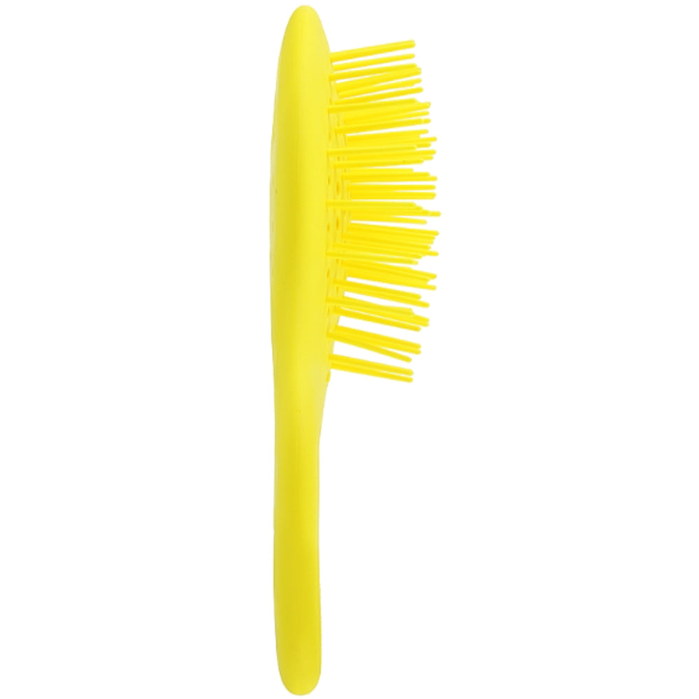 Щетка для волос желтая - Janeke Superbrush Mini Silicon Line Yellow