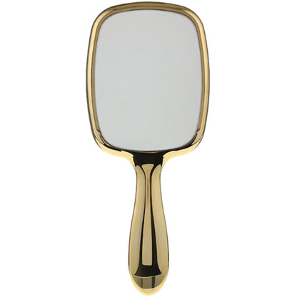 Гребінець для волосся з дзеркалом золотий - Janeke Hairbrush With Mirror Gold