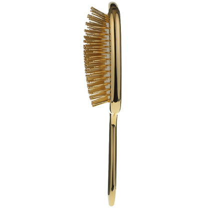 Гребінець для волосся з дзеркалом золотий - Janeke Hairbrush With Mirror Gold