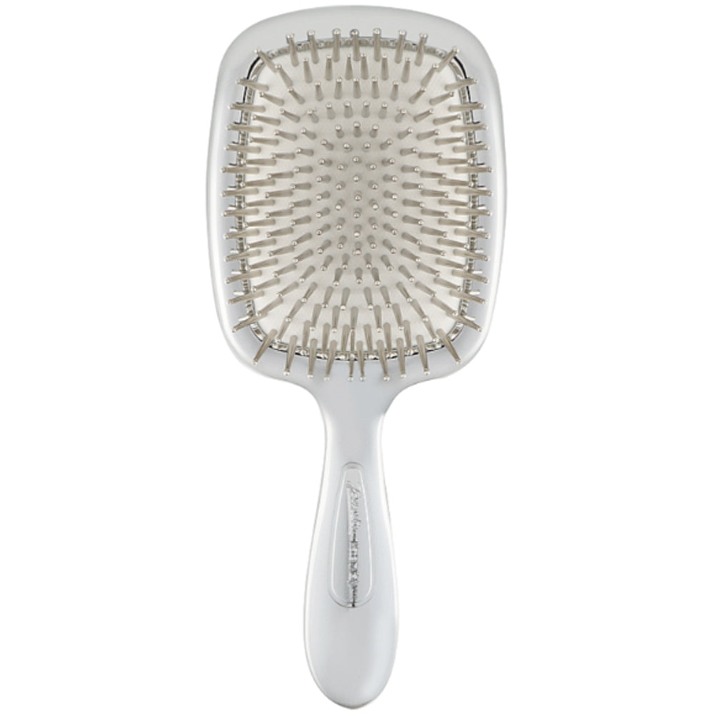 Гребінець для волосся з дзеркалом срібний - Janeke Hairbrush With Mirror Silver