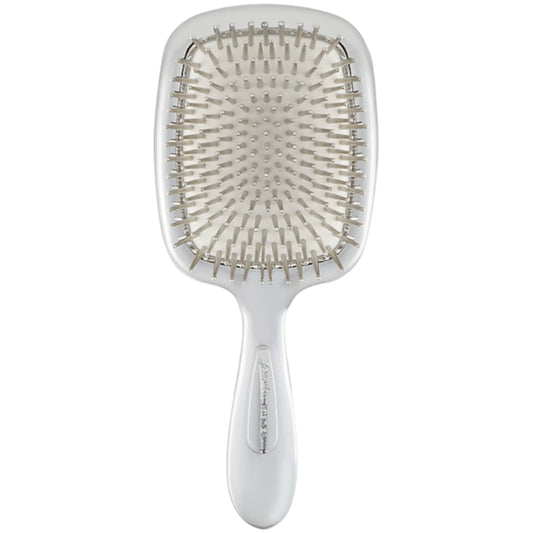 Гребінець для волосся з дзеркалом срібний - Janeke Hairbrush With Mirror Silver