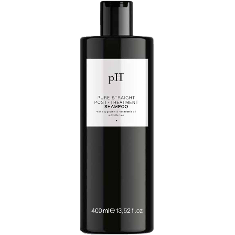 Безсульфатний шампунь для гладкості випрямленого волосся - pH Laboratories Pure Straight Post Treatment Shampoo