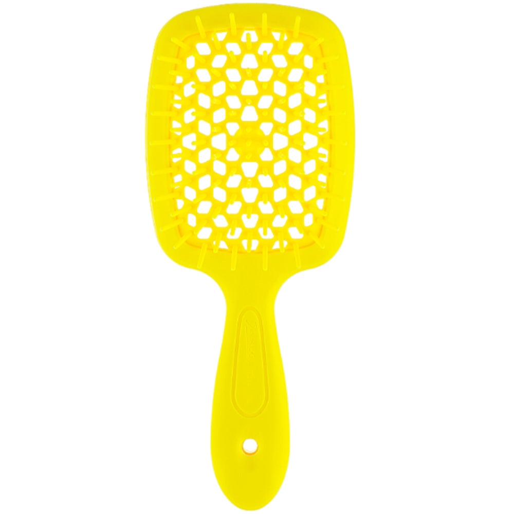 Гребінець для волосся неоновий жовтий - Janeke Small Superbrush Neon Yellow
