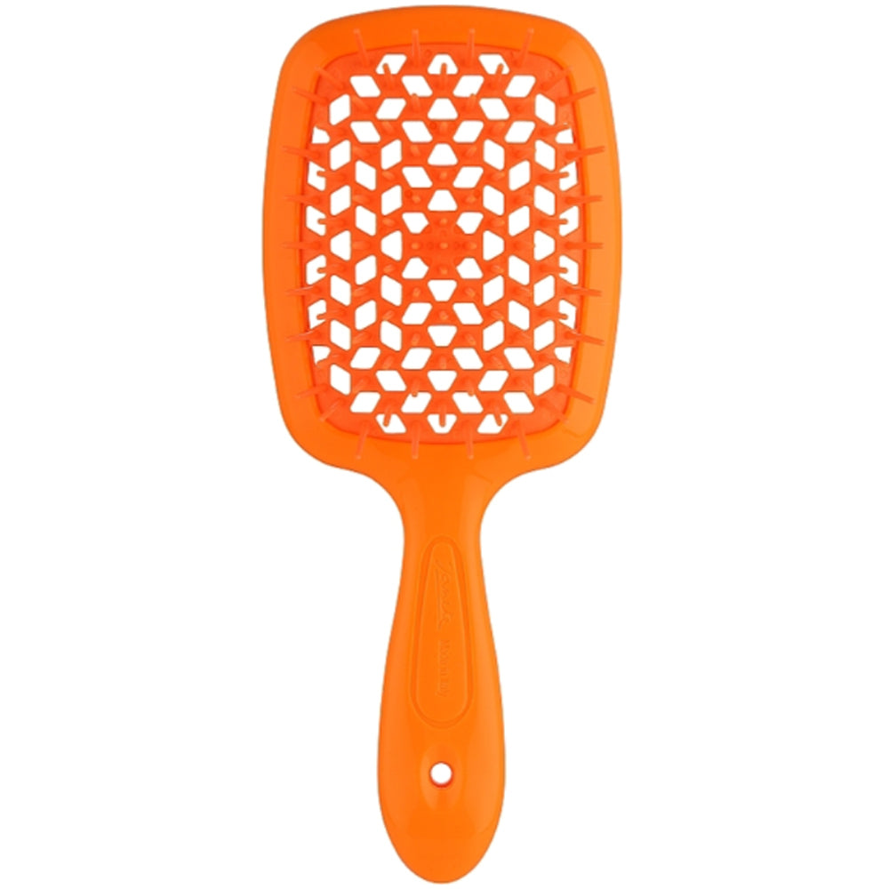 Расческа для волос оранжевая - Janeke Superbrush The Original Italian Orange