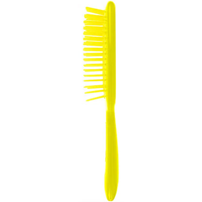 Расческа для волос желтый неон - Janeke Superbrush The Original Italian Yellow Neon