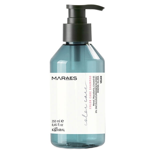 Kaaral Maraes Color Care Shampoo - Шампунь для фарбованого волосся з олією макадаміїї та лляною олією