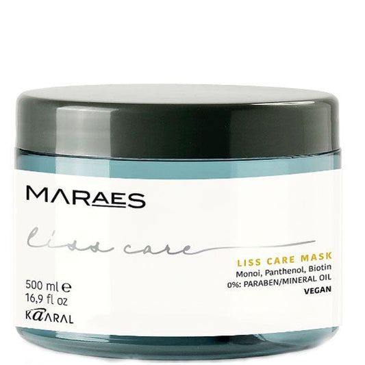 Маска для прямого волосся з пантенолом і біотином - Kaaral Maraes Liss Care Mask