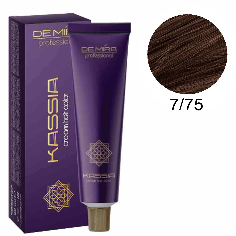 Профессиональная стойка крем-краска - DeMira Professional Kassia Cream Hair Color 90ml