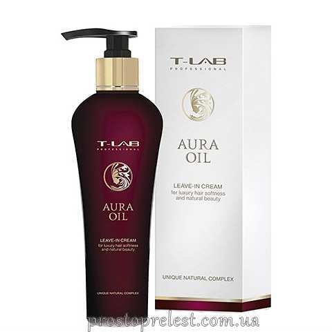 T-Lab Professional Aura Oil Leave-In Cream -Незмивний крем для розкішної м'якості і натуральної краси волосся