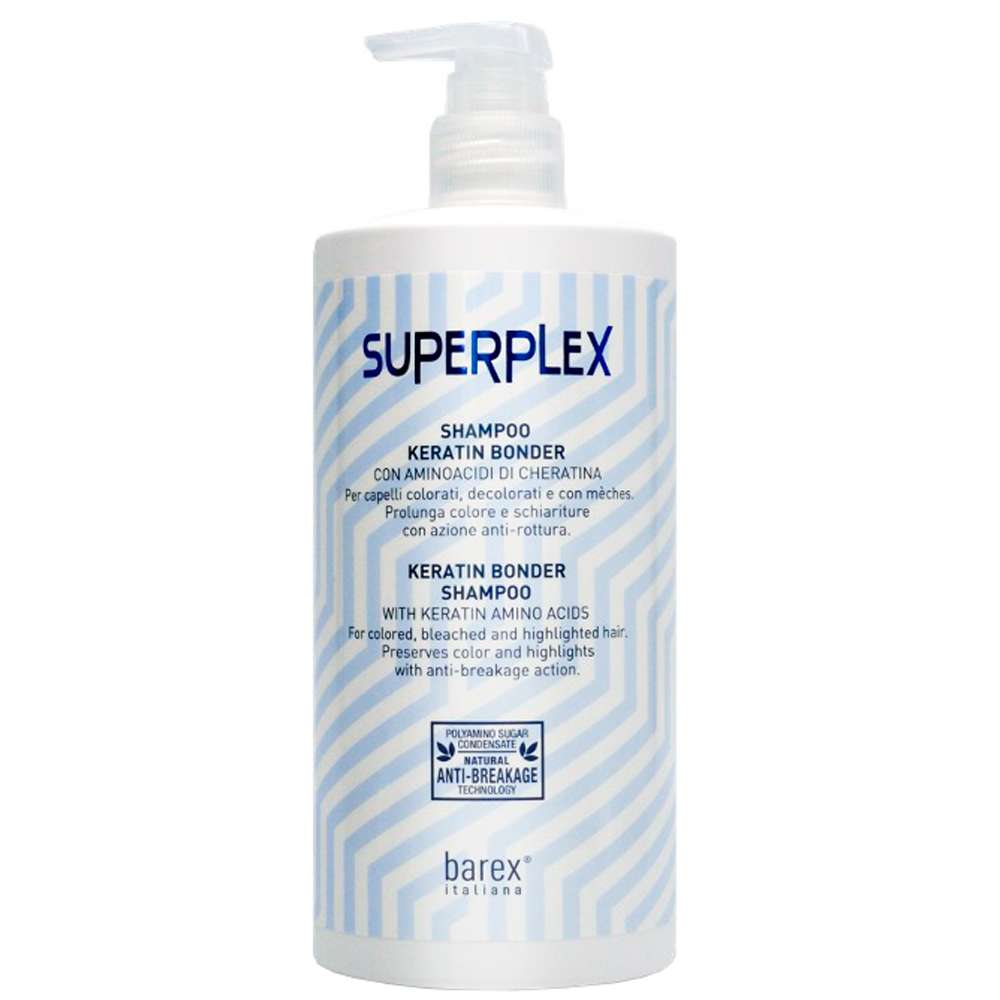 Barex Italiana Superplex Keratin Bonder Shampoo — Шампунь для окрашенных и обесцвеченных волос