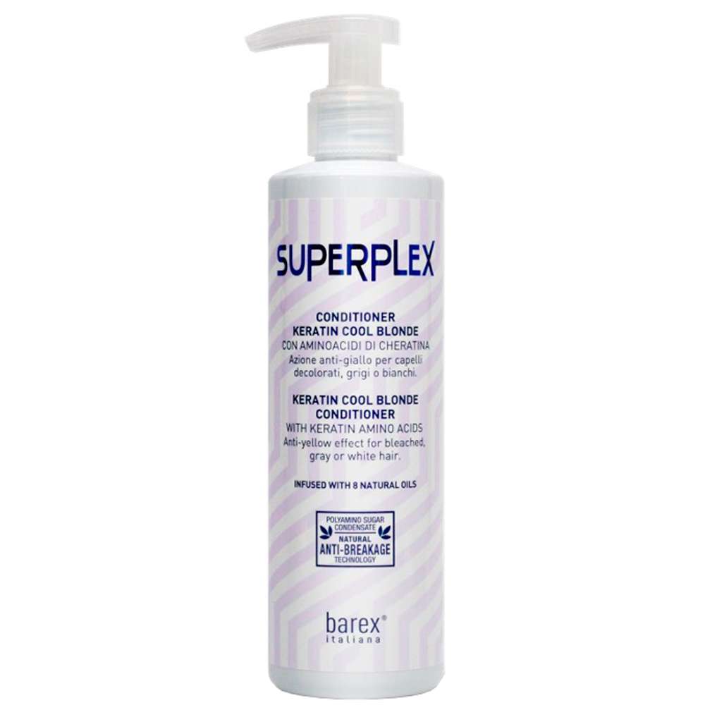 Barex Italiana Superplex Keratin Cool Blonde Conditioner — Кондиціонер кератиновий Холодний блонд