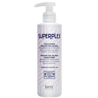 Barex Italiana Superplex Keratin Cool Blonde Conditioner — Кондиционер кератиновый Холодный блонд