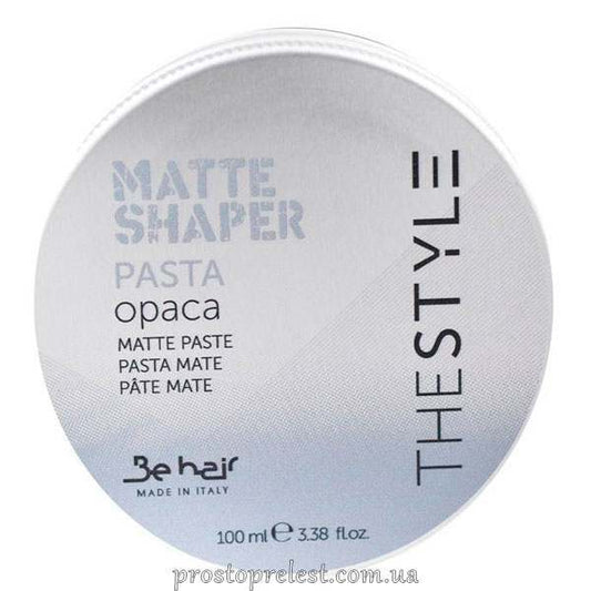 Be Hair The Style Matte Shaper Paste - Матовая паста для укладки волос