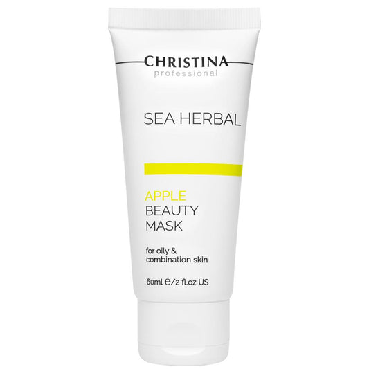 Christina Sea Herbal Beauty Mask Green Apple - Яблочная маска красоты для жирной и комбинированной кожи