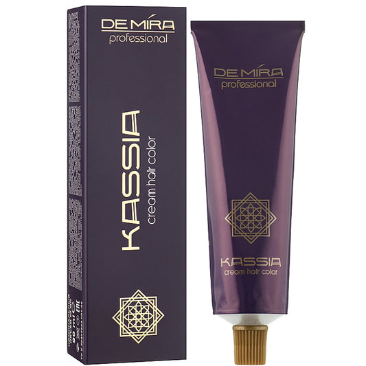 Профессиональная безаммиачная стойка крем-краска 90мл - DeMira Professional Kassia Toning Ammonia Free Cream Hair Color 90ml