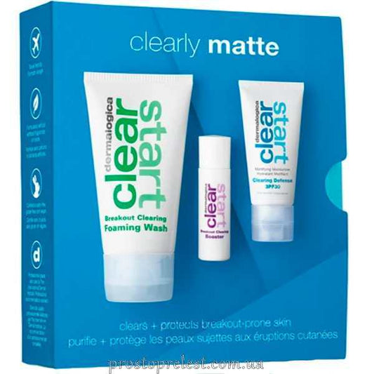 Dermalogica Clear Start Clearly Matte Kit - Лікувальний набір Очищення та Захист для проблемної шкіри