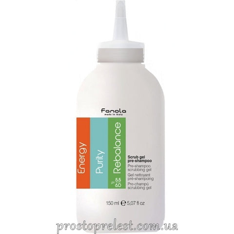 Fanola Pre-Shampoo Scrubbing Gel - Пилинг для кожи головы (пре-шампунь)