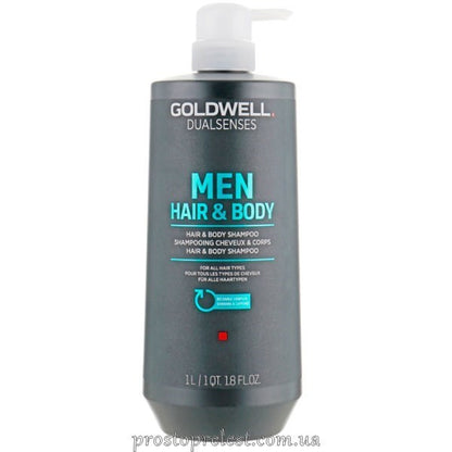 Goldwell Dualsenses Men Hair & Body Shampoo - Мужской шампунь для волос и тела
