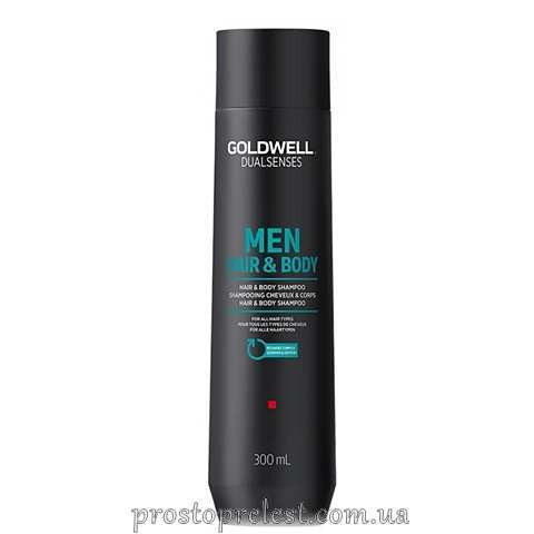 Goldwell Dualsenses Men Hair & Body Shampoo - Мужской шампунь для волос и тела